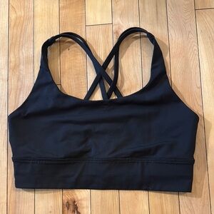 Lululemon Black Energy Bra Size 10